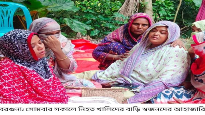 মিরপুরের অগ্নিকান্ডে নিহত খালিদের দাফন সম্পন্ন স্বজনদের আহাজারি