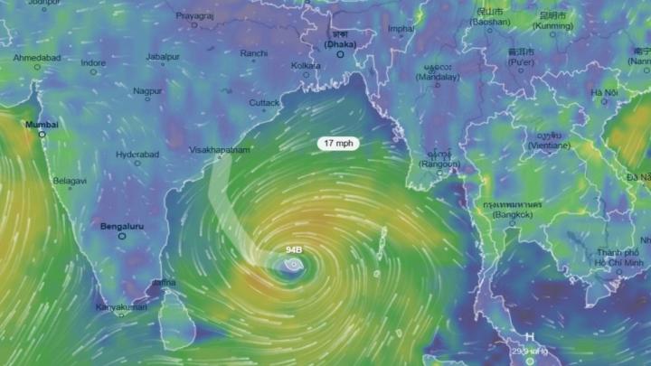মঙ্গলবার সন্ধ্যায় উপকূলে আঘাত হানবে ঘূর্ণিঝড় মোন্থা, প্রভাব পড়বে যেসব জেলায়