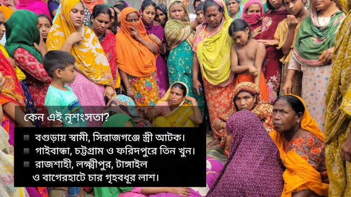 কলহে বাড়ছে খুনোখুনি