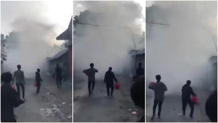 শরীয়তপুরে ফের সংঘর্ষ, বোমা বিস্ফোরণ