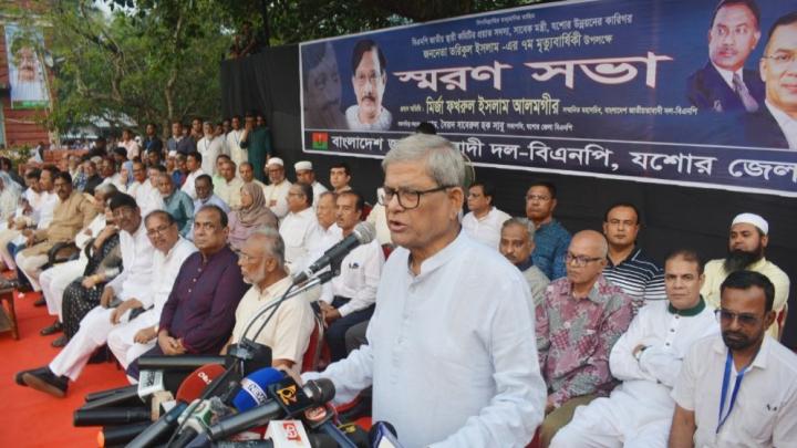 নির্বাচনের দিনই গণভোট, সাফ জানালেন মির্জা ফখরুল