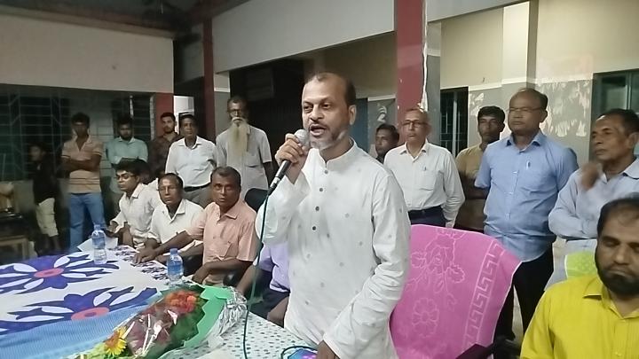 বাগেরহাটে সনাতন ধর্মাবলম্বীদের সাথে ব্যারিস্টার জাকির হোসেনের মত বিনিময়