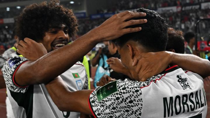 মোরসালিনের গোলে ভারত-বধের অপেক্ষা ফুরাল বাংলাদেশের