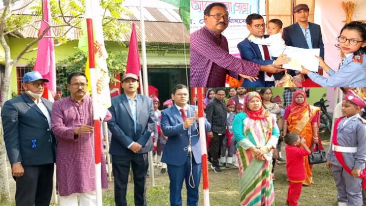 ‎পাঁচবিবিতে শহীদ আলাউদ্দিন মিউনিসিপ্যাল স্কুলে নবান্ন উৎসব