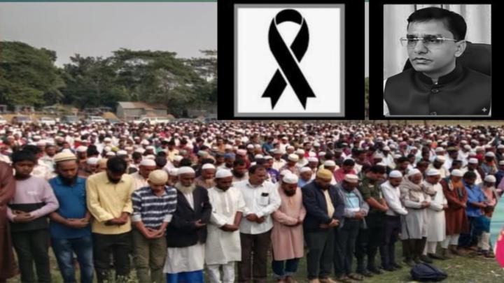 চেয়ারম্যান সোনা মিয়ার দাফন সম্পন্ন, জানাযায় হাজার হাজার মানুষের উপস্থিতি