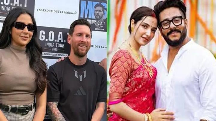 মেসির সঙ্গে ছবি তোলায় শুভশ্রীকে কটাক্ষ, যে পদক্ষেপ নিলেন রাজ
