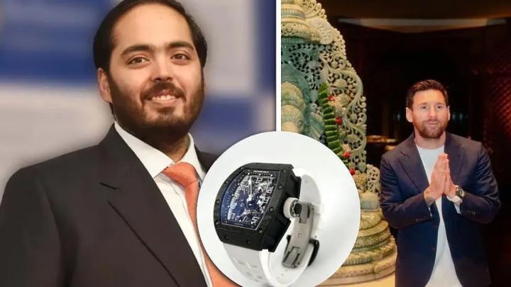 মেসিকে ১৫ কোটি টাকার শৌখিন ঘড়ি উপহার দিলেন অনন্ত আম্বানি