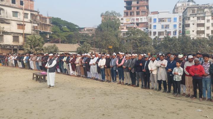 দেশের বিভিন্ন স্থানে শহীদ ওসমান হাদির গায়েবানা জানাজা