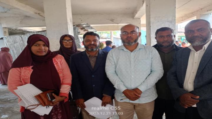 বরগুনার  ৯ নং এম বালিয়াতলী ইউনিয়নে ভিডাব্লিউবি উপকার ভোগীদের মাঝে চাল বিতরণ