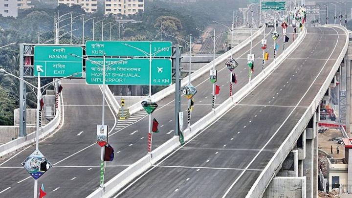 বৃহস্পতিবার ৪ ঘণ্টা টোলমুক্ত থাকবে এলিভেটেড এক্সপ্রেসওয়ে