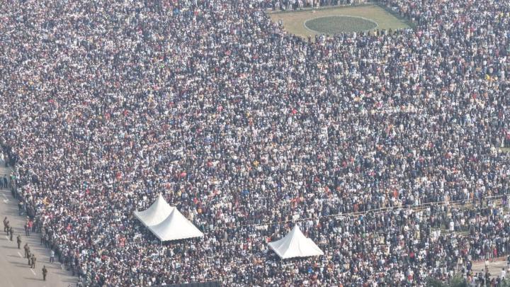 খালেদা জিয়ার জানাজায় একজনের মৃত্যু