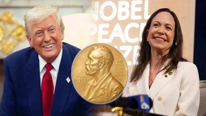 নোবেল ভাগাভাগিতে রাজি ট্রাম্প, মাচাদোর প্রস্তাবকে বললেন ‘বিরাট সম্মান’