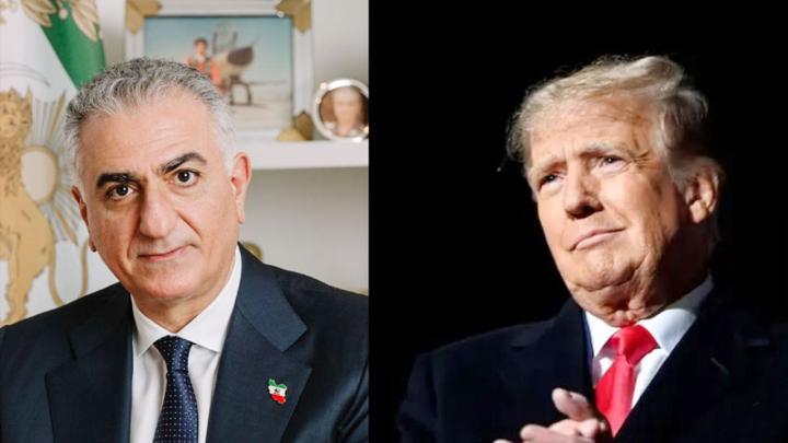 ইরানে বিক্ষোভ সফল করতে ট্রাম্পের সহযোগিতা চাইলেন ক্রাউন প্রিন্স পাহলভি