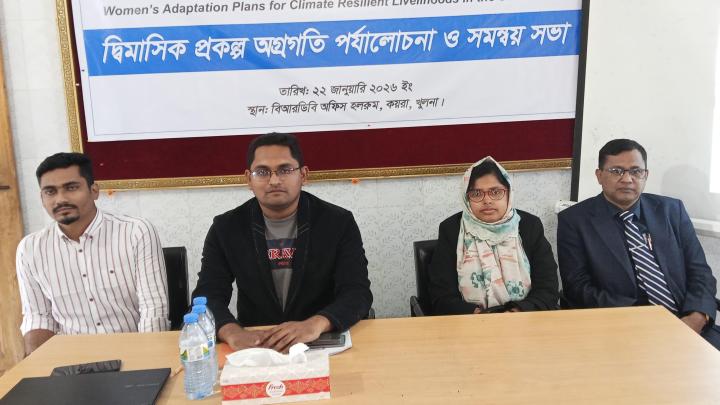 কয়রায় উত্তরণের দ্বিমাসিক প্রকল্প অগ্রগতি পর্যালোচনা ও সমন্বয় সভা