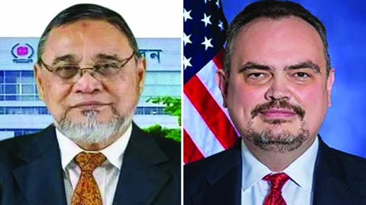 সিইসির সঙ্গে যুক্তরাষ্ট্রের নতুন রাষ্ট্রদূতের বৈঠক আজ