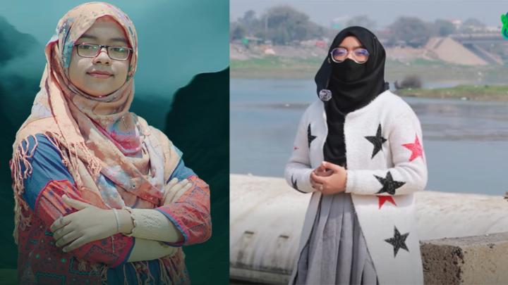 বাবাকে জেতাতে ভিডিও ভ্লগ করছেন জামায়াত নেতার মেয়ে