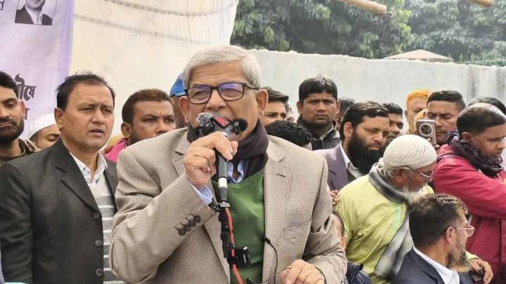 স্বাধীনতা বিরোধীদের হাতে দেশ নিরাপদ নয় : মির্জা ফখরুল