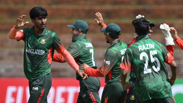যুব বিশ্বকাপের সেরা একদশে জায়গা হয়নি কোনো বাংলাদেশি ক্রিকেটারের