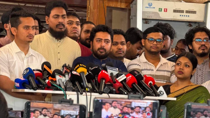 জুলাই জাদুঘরে কোনো ধরনের দলীয় ইতিহাস দেখতে চাই না: নাহিদ ইসলাম