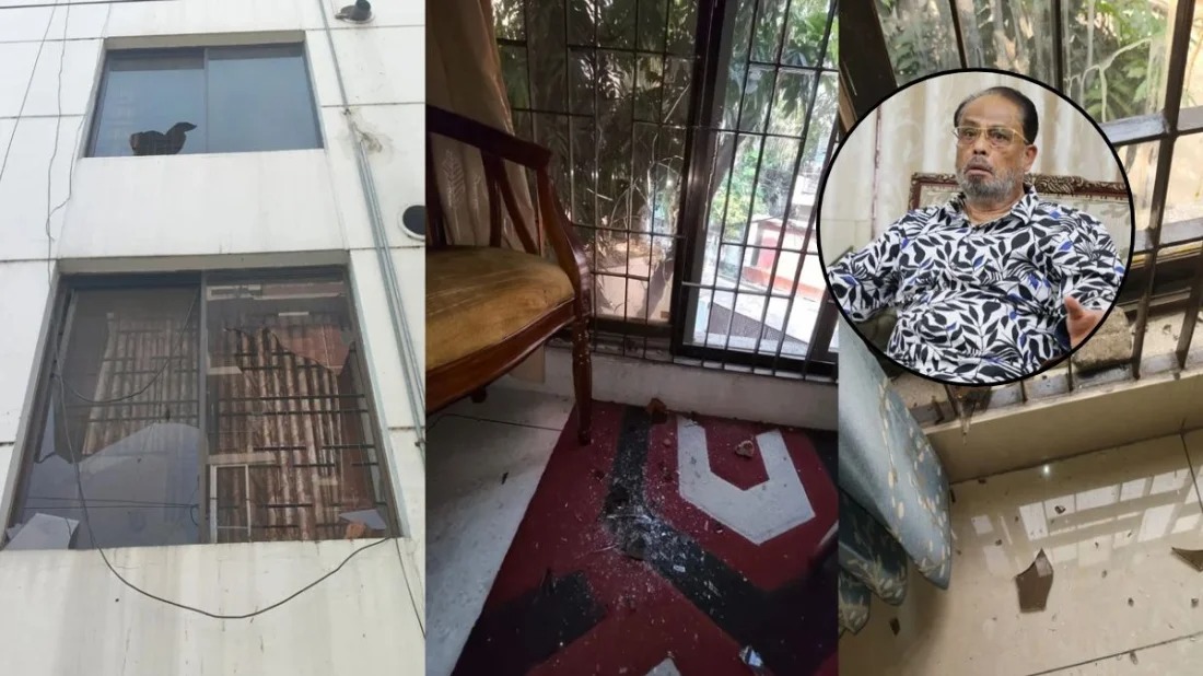 জি এম কাদেরের উত্তরার বাসায় ভাঙচুর