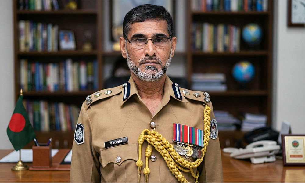 ডিএমপি কমিশনারের দায়িত্বে সরওয়ার