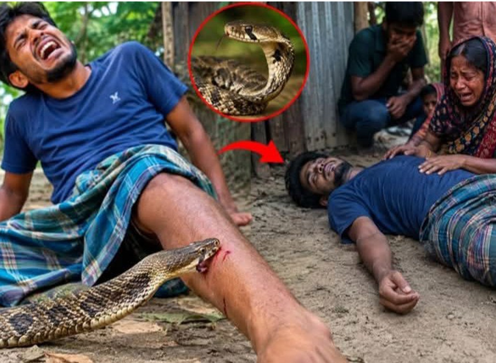 পটুয়াখালী জেলার রাঙ্গাবালীতে ধানক্ষেত থেকে  সাপের কামড়ে কৃষকের মৃত্যু