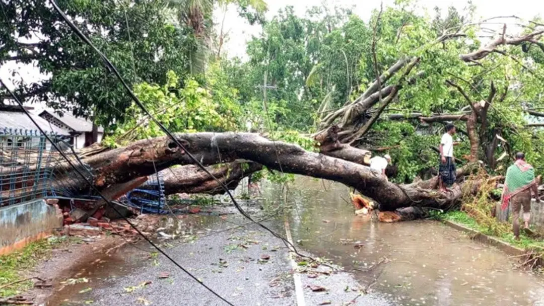 ঝড়ের তাণ্ডবে লণ্ডভণ্ড হতে পারে ১৩ অঞ্চল, ৩৬ ঘণ্টার সতর্কতা