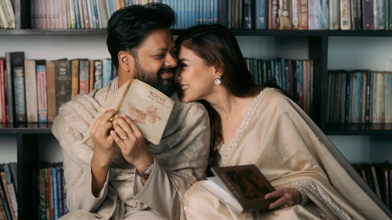 বিবাহবার্ষিকীতে স্বামীকে নিয়ে মেহজাবীনের উষ্ণ বার্তা