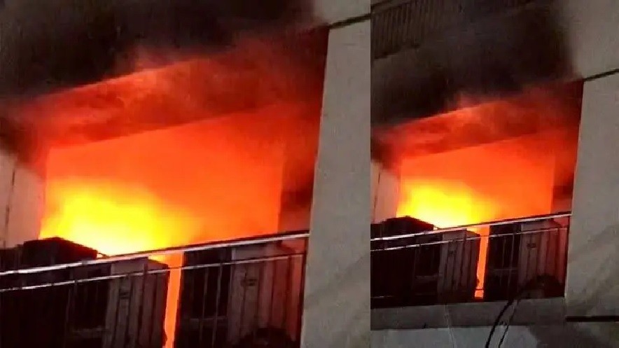 রাজধানীতে গ্রিন লাইফ হাসপাতালে আগুন