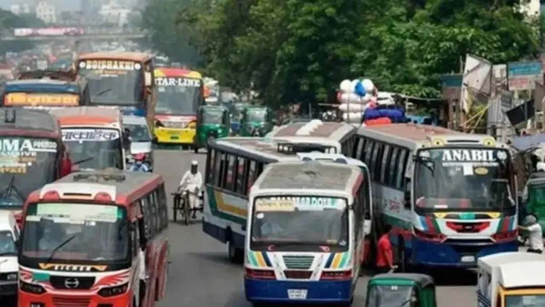 বাসভাড়া কিলোমিটারে ২ টাকা ১২ পয়সা থেকে এখন  ২ টাকা ২৩ পয়সা