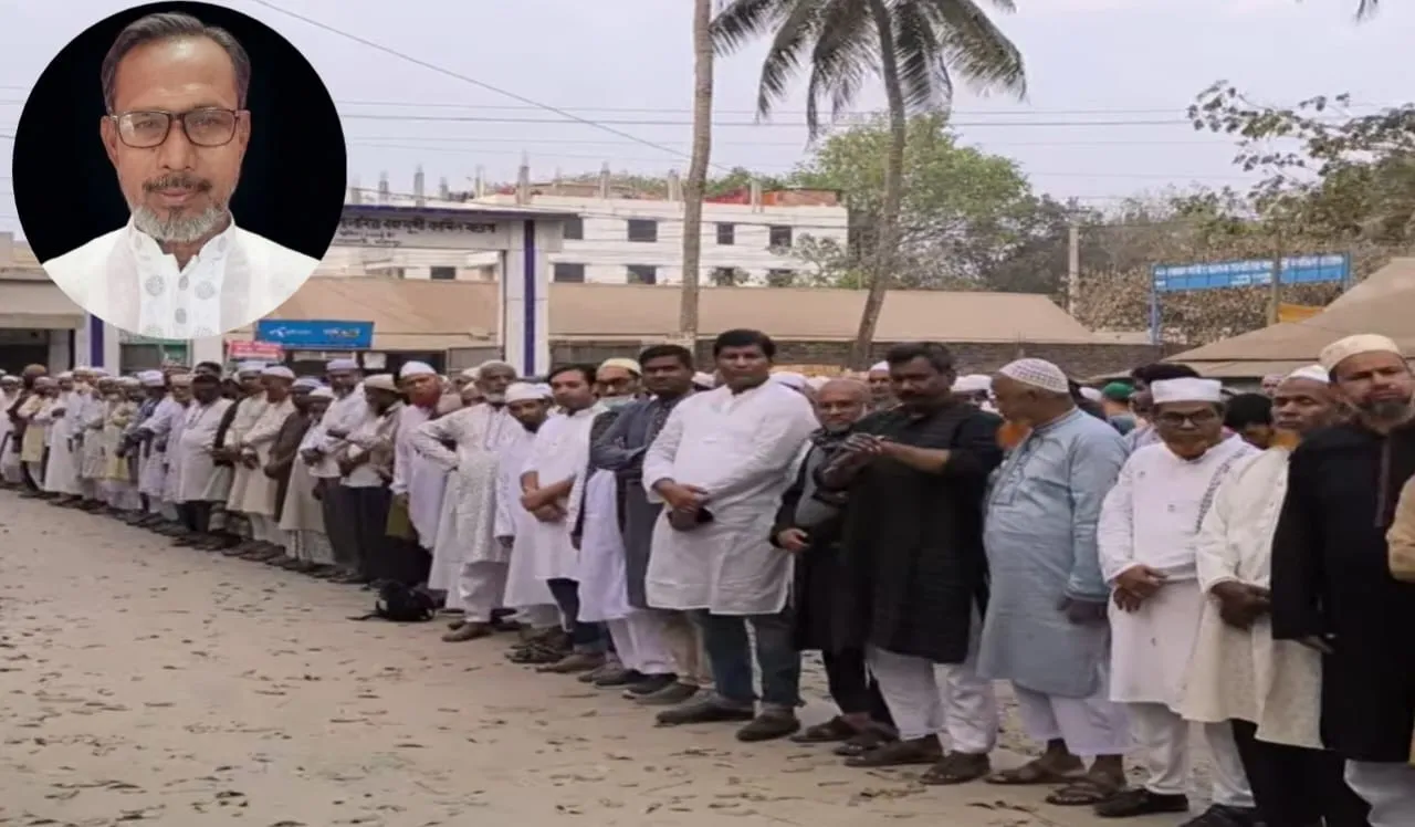 ফরিদপুর জেলা আওয়ামীলীগের সহ-সভাপতি আছাদুজ্জামান মিন্টু-র দাফন সম্পন্ন