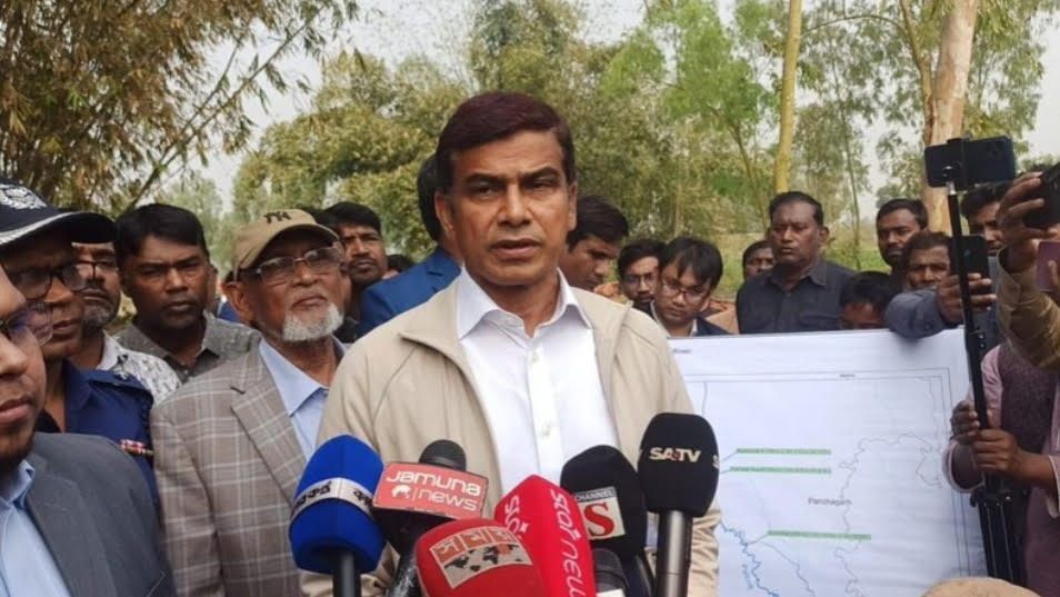 পানি উন্নয়ন বোর্ডের প্রতি মানুষের নেতিবাচক ধারণা পাল্টানো হবে: পঞ্চগড়ে প্রতিমন্ত্রী ফরহাদ হোস