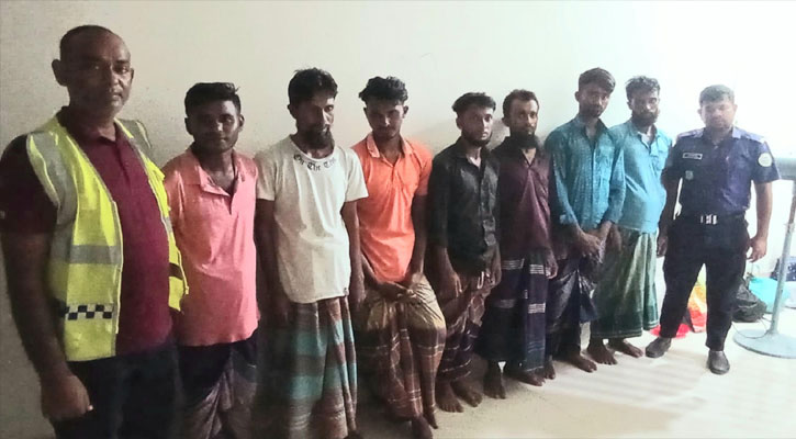 বাউফলে মা ইলিশের নিরাপদ প্রজনন সংরক্ষণ অভিযানে আটক-১৫
