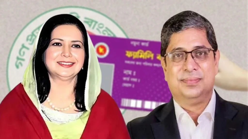 প্রধানমন্ত্রীর স্ত্রী ডা. জুবাইদা রহমানও ফ্যামিলি কার্ড পাবেন: মীর শাহে আলম