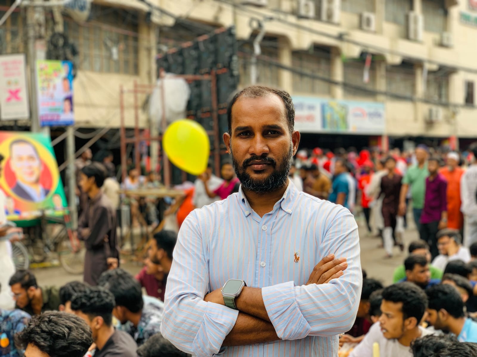 ঢাকা মহানগর পূর্ব ছাত্রদল কমিটির নবনির্বাচিত সহ-সভাপতি বরগুনার রিয়াজুল ইসলাম